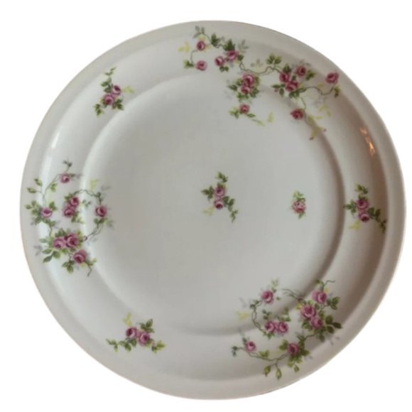 10" Ceramic Plate with Floral Design. Made in Occupied Japan‎ - Picture 1 of 16
